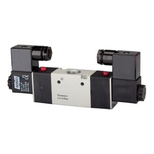 Riegler 3/2-Wegeventil elektropneum. »3V«, bistabil, G 1/4, 24 V DC Riegler 3/2-Wegeventil elektropneum. »3V«, bistabil, G 1/4, 24 V DC