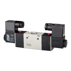 Riegler 3/2-Wegeventil elektropneum. »3V«, bistabil, M5, 230 V, 50 Hz Riegler 3/2-Wegeventil elektropneum. »3V«, bistabil, M5, 230 V, 50 Hz