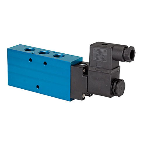 Riegler 5/2-Wegeventil einseitig elektromagnetisch mono. G 1/4 230V,50Hz