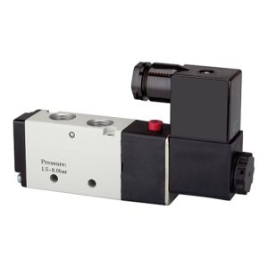 Riegler 5/2-Wegeventil elektropneu. »4V« monost., G 1/4, 24VDC, 1300l/min Riegler 5/2-Wegeventil elektropneu. »4V« monost., G 1/4, 24VDC, 1300l/min