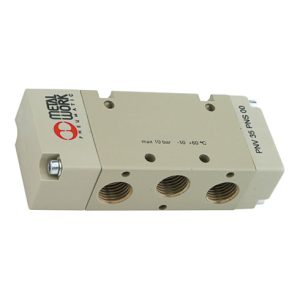 Riegler 5/2-Wegeventil, pneumatisch, bistabil, Anschluss G 1/2, DN 15 Riegler 5/2-Wegeventil, pneumatisch, bistabil, Anschluss G 1/2, DN 15