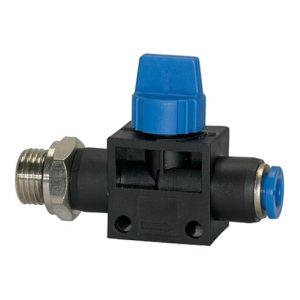 Riegler Absperrventil »Blaue Serie«, Steckanschluss, G 1/4 a., Schl.-Ø 12 Riegler Absperrventil »Blaue Serie«, Steckanschluss, G 1/4 a., Schl.-Ø 12