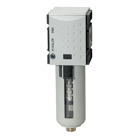 Riegler Aktivkohlefilter »FUTURA«, PC-Behälter u. Schutzkorb, BG 2, G 1/2