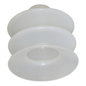 Riegler Balgsauger, rund 2,5 Falten, Material Silikon, »FG«, Ø 14 mm Riegler Balgsauger, rund 2,5 Falten, Material Silikon, »FG«, Ø 14 mm