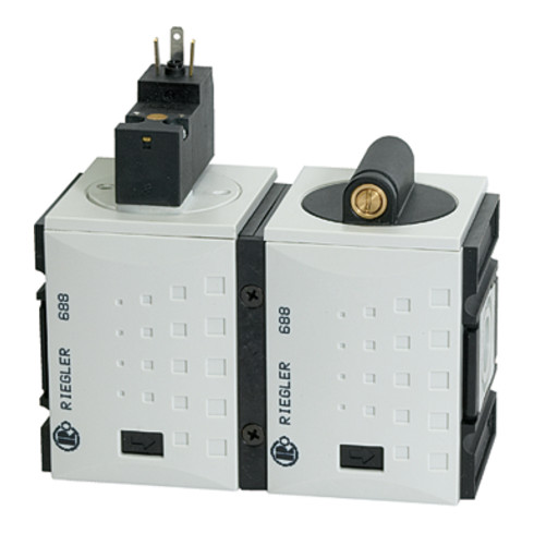 Riegler Befülleinheit »FUTURA«, elektr. betätigt, 24 V DC, BG 2, G 3/8