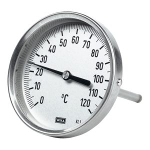 Riegler Bimetallthermom., hochw. Ausfür, L1=160/L2=140, Ø100, -30°C – 50°C Riegler Bimetallthermom., hochw. Ausfür, L1=160/L2=140, Ø100, -30°C – 50°C