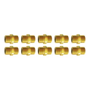 Riegler Doppelgewindenippel-Set, 1/2 Zoll, 10-teilig