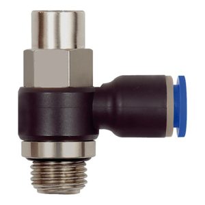 Riegler Drosselrückschlagventil »Blaue Serie« Abluftdros., M5 a. 10bar Ø6 Riegler Drosselrückschlagventil »Blaue Serie« Abluftdros., M5 a. 10bar Ø6