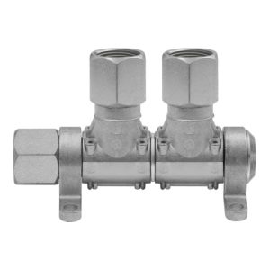 Riegler Druckluftverteiler »Multi-Link«, ohne Kupplung, Entnahmeeinheit 2 Riegler Druckluftverteiler »Multi-Link«, ohne Kupplung, Entnahmeeinheit 2