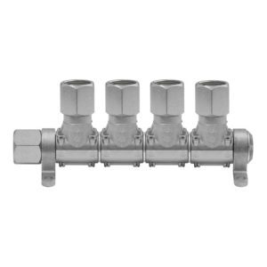 Riegler Druckluftverteiler »Multi-Link«, ohne Kupplung, Entnahmeeinheit 4 Riegler Druckluftverteiler »Multi-Link«, ohne Kupplung, Entnahmeeinheit 4