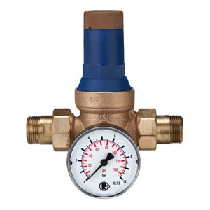 Riegler Druckregler für Trinkwasser, DVGW-geprüft, R 1/2, 1,5 – 6 bar Riegler Druckregler für Trinkwasser, DVGW-geprüft, R 1/2, 1,5 – 6 bar