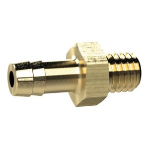 Riegler Einschraubschlauchtülle, M5, für Schlauch LW 4 mm, SW 7, MS Riegler Einschraubschlauchtülle, M5, für Schlauch LW 4 mm, SW 7, MS