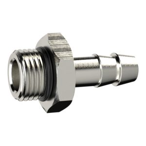 Riegler Einschraubschlauchtülle, O-Ring, G 1/4, Schlauch LW 8, MS vern. Riegler Einschraubschlauchtülle, O-Ring, G 1/4, Schlauch LW 8, MS vern.