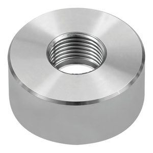Riegler Einschweißstutzen, für Druckmessumformer, G 1/2, Edelstahl 1.4571