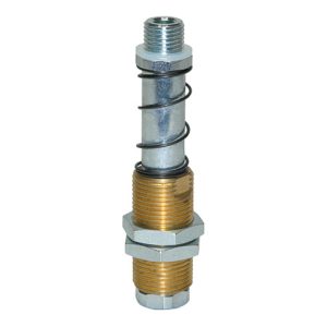 Riegler Federstössel, Saugeranschluss G 1/4 AG, Federweg 25,0 mm