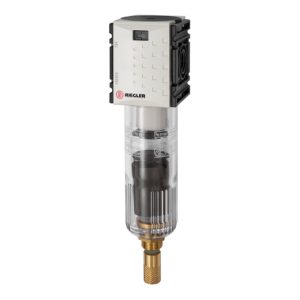 Riegler Filter »FUTURA-mini« mit PC-Behälter, 5 µm, BG 0, G 1/4, VA-NC Riegler Filter »FUTURA-mini« mit PC-Behälter, 5 µm, BG 0, G 1/4, VA-NC