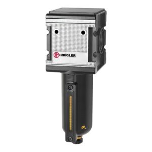Riegler Filter »multifix«, Metallbeh. u. Sichtrohr, 5 µm, BG 4, G 3/4, HA Riegler Filter »multifix«, Metallbeh. u. Sichtrohr, 5 µm, BG 4, G 3/4, HA