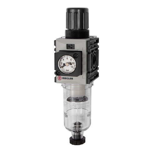 Riegler Filterregler »FUTURA-mini«, PC-B., Kompaktmano, HA, G 1/4, 0,5-8