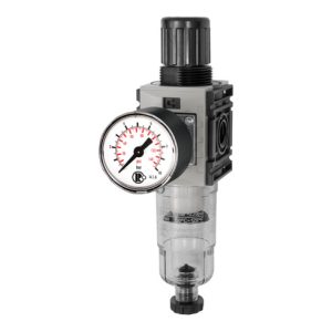 Riegler Filterregler »FUTURA-mini«, PC-Beh., Stand.mano, HA, G 1/4, 0,1-4 Riegler Filterregler »FUTURA-mini«, PC-Beh., Stand.mano, HA, G 1/4, 0,1-4