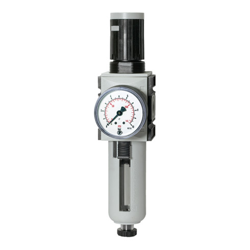 Riegler Filterregler »FUTURA«, PC, SK, Mano, BG 1, G 3/8, 0,5-16 bar, HA