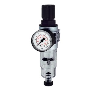 Riegler Filterregler »multifix-mini«, mit PC-Behälter, G 1/4, 0,1 – 3 bar Riegler Filterregler »multifix-mini«, mit PC-Behälter, G 1/4, 0,1 – 3 bar