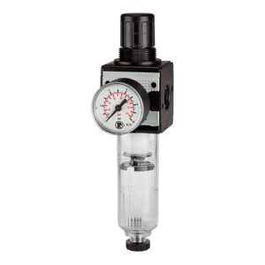 Riegler Filterregler »multifix «, PC-Behälter, BG 1, G 3/8, 0,5-16 bar, HA Riegler Filterregler »multifix «, PC-Behälter, BG 1, G 3/8, 0,5-16 bar, HA