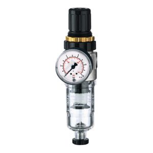 Riegler Filterregler »Standard-mini«, mit PC-Behälter inkl. Mano., G 1/8 Riegler Filterregler »Standard-mini«, mit PC-Behälter inkl. Mano., G 1/8