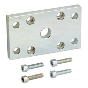 Riegler Front- oder Bodenflansch, ISO 15552, ISO 21287, Kolben-Ø 32 Riegler Front- oder Bodenflansch, ISO 15552, ISO 21287, Kolben-Ø 32