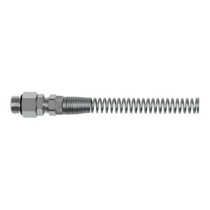 Riegler Gerade Einschraubverschraubung, Knickschutzfür drehb. G1/8 a. SW14 Riegler Gerade Einschraubverschraubung, Knickschutzfür drehb. G1/8 a. SW14