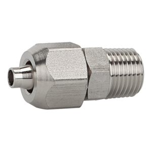 Riegler Gerade Einschraubverschraubung R 3/8 a., Schlauch 10/8, ES 1.4404 Riegler Gerade Einschraubverschraubung R 3/8 a., Schlauch 10/8, ES 1.4404