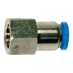 Riegler Gerade Steckverschraubung »Blaue Serie«, G 1/2 innen, Ø 16 mm Riegler Gerade Steckverschraubung »Blaue Serie«, G 1/2 innen, Ø 16 mm