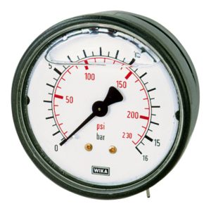 Riegler Glyzerinmano., Kunststoff, G 1/4 hinten zentr., 0 – 1,6 bar, Ø 63 Riegler Glyzerinmano., Kunststoff, G 1/4 hinten zentr., 0 – 1,6 bar, Ø 63