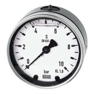 Riegler Glyzerinmano., Metallgeh., G 1/4 hinten zentr., 0-250,0 bar, Ø 63 Riegler Glyzerinmano., Metallgeh., G 1/4 hinten zentr., 0-250,0 bar, Ø 63