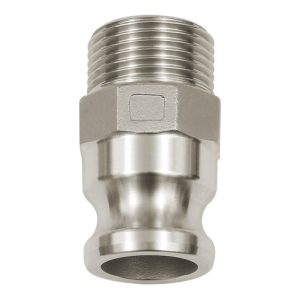 Riegler Kamlok-Schnellkupplungsstecker mit AG, Typ F, Alu, R 2 Riegler Kamlok-Schnellkupplungsstecker mit AG, Typ F, Alu, R 2