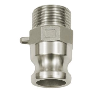 Riegler Kamlok-Schnellkupplungsstecker mit AG, Typ F, ES 1.4401, R 4 Riegler Kamlok-Schnellkupplungsstecker mit AG, Typ F, ES 1.4401, R 4