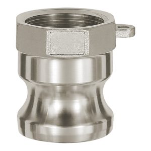 Riegler Kamlok-Schnellkupplungsstecker mit IG, Typ A, ES 1.4401, G 1 1/2 Riegler Kamlok-Schnellkupplungsstecker mit IG, Typ A, ES 1.4401, G 1 1/2