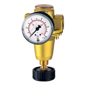 Riegler Konstant-Druckregler inkl. Manometer, BG 1, G 3/8, 0,5 – 10 bar Riegler Konstant-Druckregler inkl. Manometer, BG 1, G 3/8, 0,5 – 10 bar