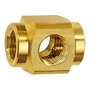Riegler Kreuz-Verteiler, M5, SW 8, Messing