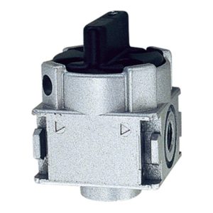 Riegler Kugelhahn 3/2-Wege »multifix-mini«, abschließbar, BG 0, G 1/4 Riegler Kugelhahn 3/2-Wege »multifix-mini«, abschließbar, BG 0, G 1/4