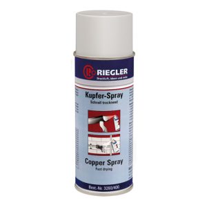 Riegler Kupfer-Spray, Temperatur max. 300 °C, 400 ml Riegler Kupfer-Spray, Temperatur max. 300 °C, 400 ml