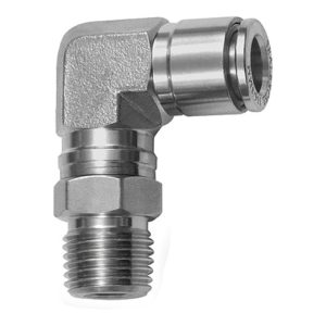 Riegler L-Steckverschraubung, drehbar, R 1/2 a., Schlauch-Ø 14, ES 1.4404 Riegler L-Steckverschraubung, drehbar, R 1/2 a., Schlauch-Ø 14, ES 1.4404