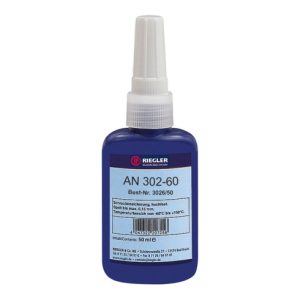 Riegler Lock AN 302-60, anaerober Klebstoff, hochfest, 50 ml