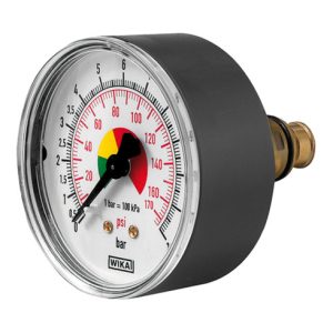 Riegler Manometer Durchmesser 63 mm, ungeeicht, G 1/4, Anschluss hinten Riegler Manometer Durchmesser 63 mm, ungeeicht, G 1/4, Anschluss hinten