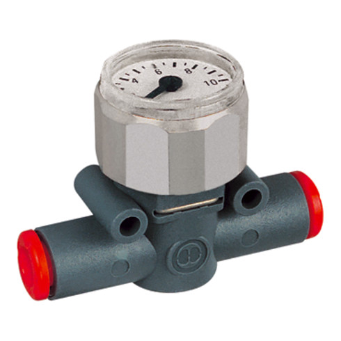 Riegler Manometer »lineonline«, Schlauch - Schlauch, für Schlauch-Ø 6