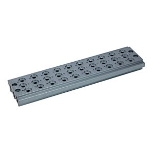 Riegler Mehrfach-Grundplatte für Wegeventile, 10 Ventilpositionen, G 1/8