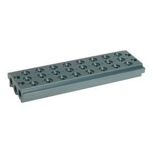 Riegler Mehrfach-Grundplatte für Wegeventile, 8 Ventilpositionen, G 1/8 Riegler Mehrfach-Grundplatte für Wegeventile, 8 Ventilpositionen, G 1/8