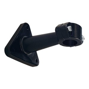 Riegler Messgerätehalter, Ausladung 60, aus Aluminium schwarz lackiert