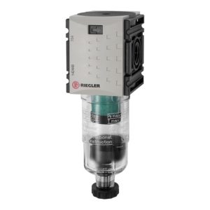 Riegler Mikrofilter »FUTURA-mini« mit PC-Behälter, BG 0, G 1/4, HA Riegler Mikrofilter »FUTURA-mini« mit PC-Behälter, BG 0, G 1/4, HA