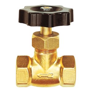 Riegler Nadelventil, Messing, mit Feinregulierung, G 3/8 IG, DN 4 Riegler Nadelventil, Messing, mit Feinregulierung, G 3/8 IG, DN 4