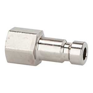 Riegler Nippel für Kupplungen NW 2,7, Messing vern., M5 IG, SW 7 Riegler Nippel für Kupplungen NW 2,7, Messing vern., M5 IG, SW 7